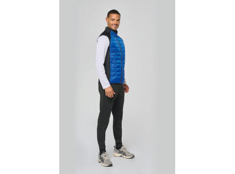 Chaleco deportivo bimaterial unisex