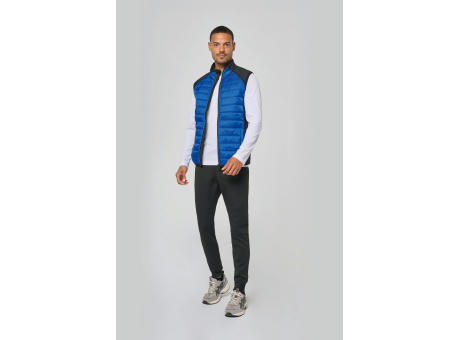 Chaleco deportivo bimaterial unisex