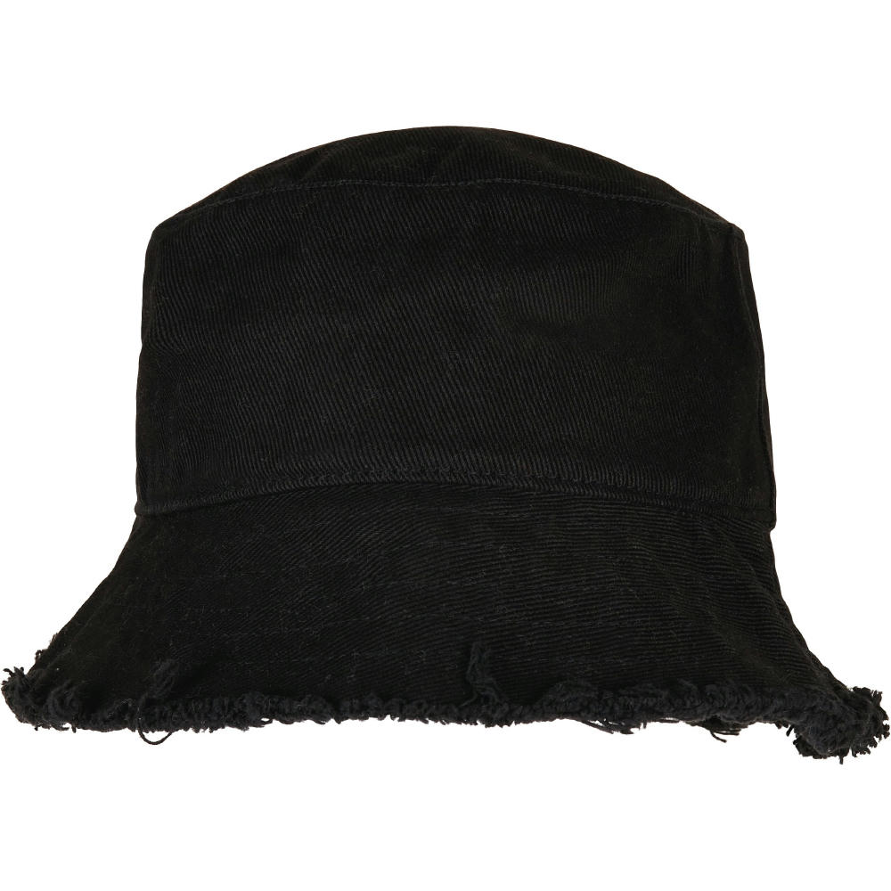 Sombrero bob con bordes sin rematar