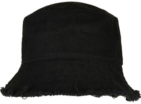 Sombrero bob con bordes sin rematar