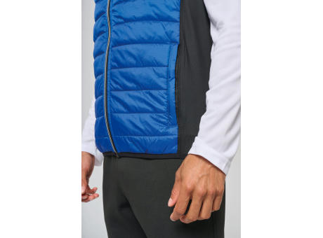 Chaleco deportivo bimaterial unisex