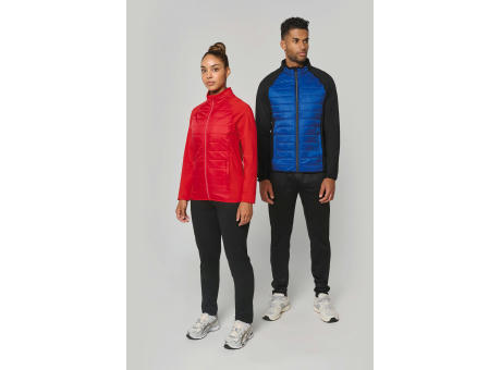 Chaqueta deporte bimaterial unisex