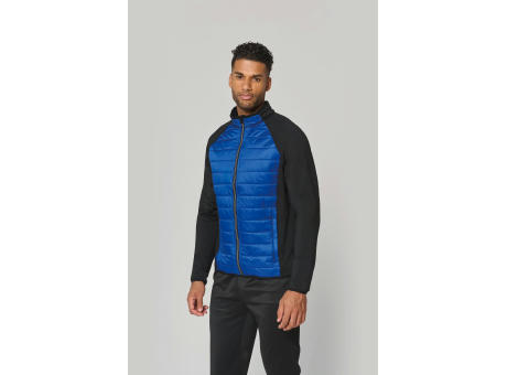 Chaqueta deporte bimaterial unisex