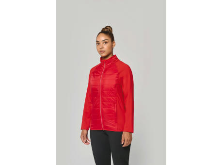 Chaqueta deporte bimaterial unisex