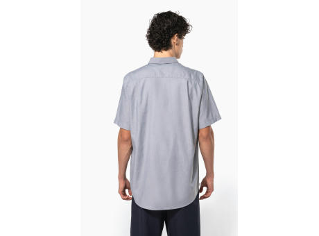 Camisa oxford manga corta hombre