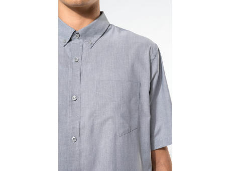Camisa oxford manga corta hombre