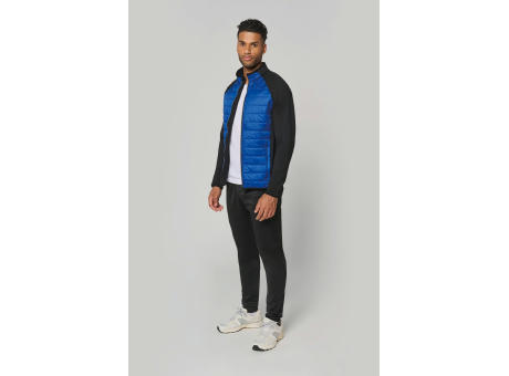 Chaqueta deporte bimaterial unisex