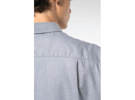 Camisa oxford manga corta hombre