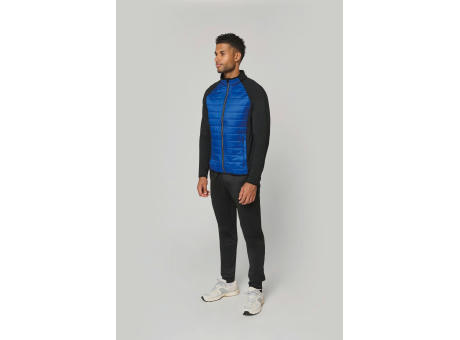 Chaqueta deporte bimaterial unisex
