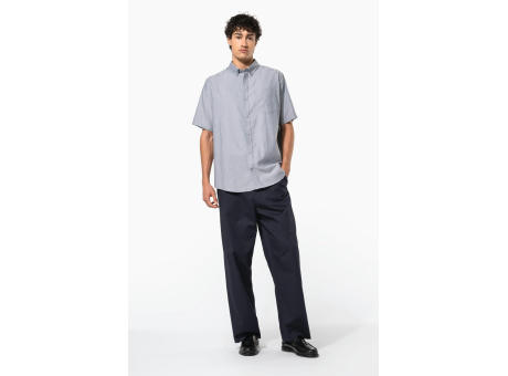 Camisa oxford manga corta hombre