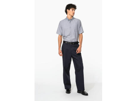 Camisa oxford manga corta hombre
