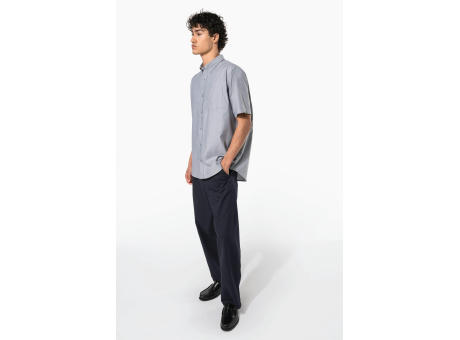 Camisa oxford manga corta hombre