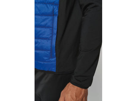 Chaqueta deporte bimaterial unisex
