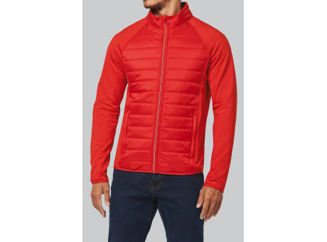 Chaqueta deporte bimaterial unisex
