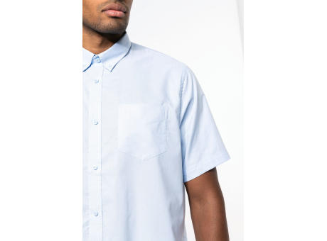 Camisa oxford manga corta hombre