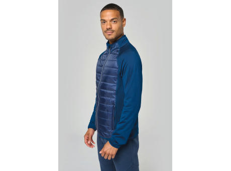 Chaqueta deporte bimaterial unisex