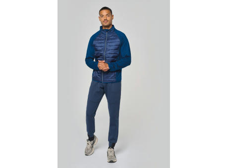 Chaqueta deporte bimaterial unisex