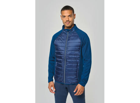Chaqueta deporte bimaterial unisex