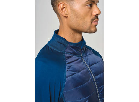 Chaqueta deporte bimaterial unisex