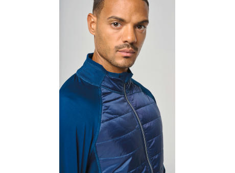 Chaqueta deporte bimaterial unisex