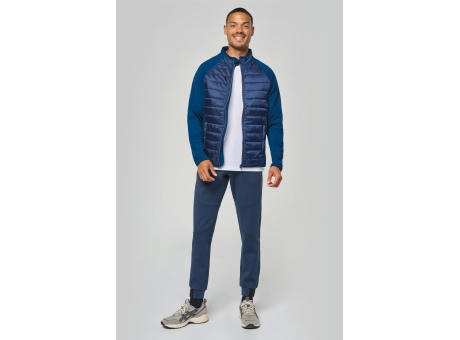 Chaqueta deporte bimaterial unisex