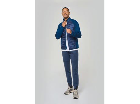 Chaqueta deporte bimaterial unisex