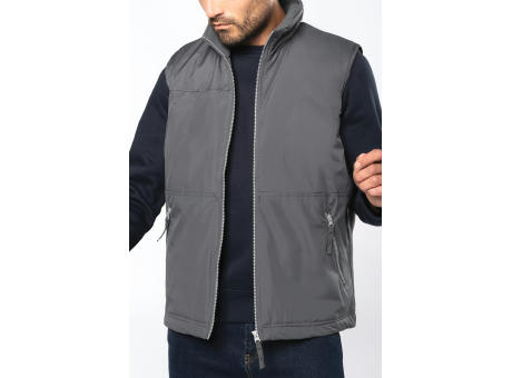 Chaleco con forro polar hombre