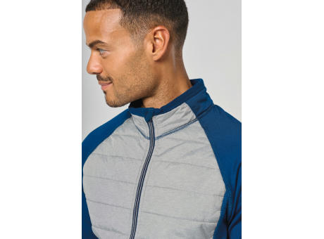Chaqueta deporte bimaterial unisex