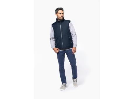 Chaleco con forro polar hombre