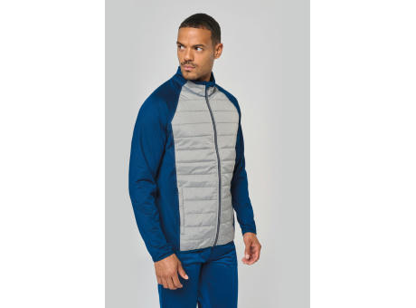 Chaqueta deporte bimaterial unisex