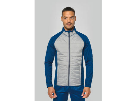 Chaqueta deporte bimaterial unisex