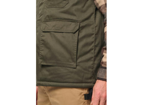Chaleco polialgodón multibolsillos acolchado - Unisex
