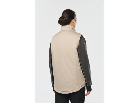 Chaleco polialgodón multibolsillos acolchado - Unisex