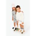 Sudadera ecorresponsable cuello redondo infantil