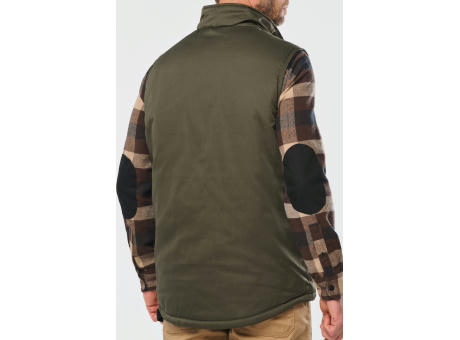 Chaleco polialgodón multibolsillos acolchado - Unisex
