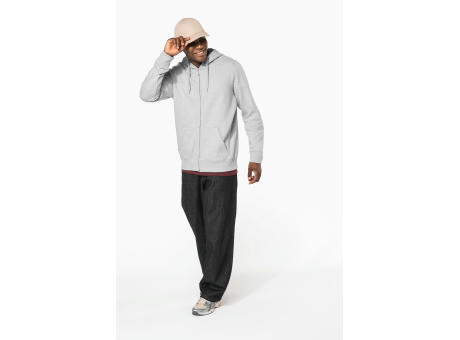 Sudadera capucha y cremallera