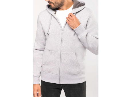 Sudadera capucha y cremallera