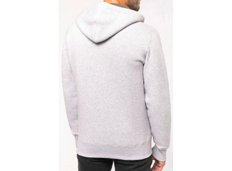 Sudadera capucha y cremallera