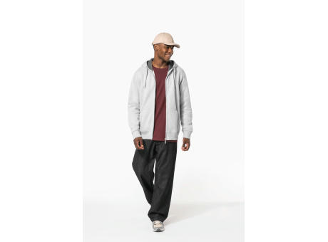 Sudadera capucha y cremallera