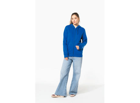 Sudadera capucha y cremallera