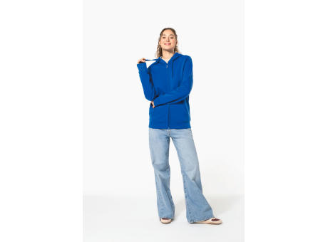 Sudadera capucha y cremallera