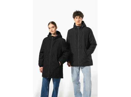 Parka con capucha reciclada unisex