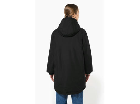 Parka con capucha reciclada unisex
