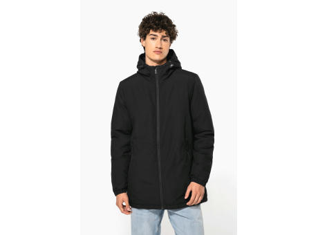 Parka con capucha reciclada unisex