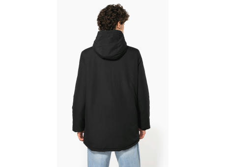 Parka con capucha reciclada unisex