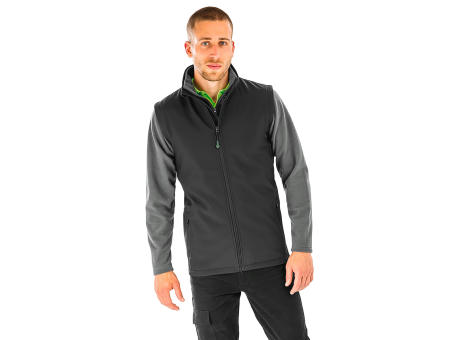 Chaleco softshell reciclado hombre