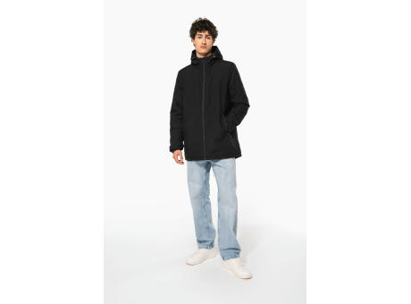 Parka con capucha reciclada unisex