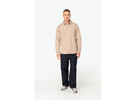 Camisa ecorresponsable efecto lavado hombre