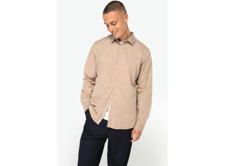 Camisa ecorresponsable efecto lavado hombre