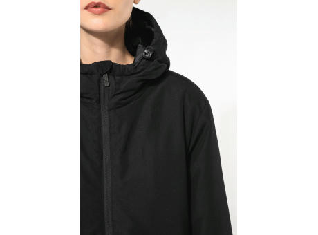 Parka con capucha reciclada unisex